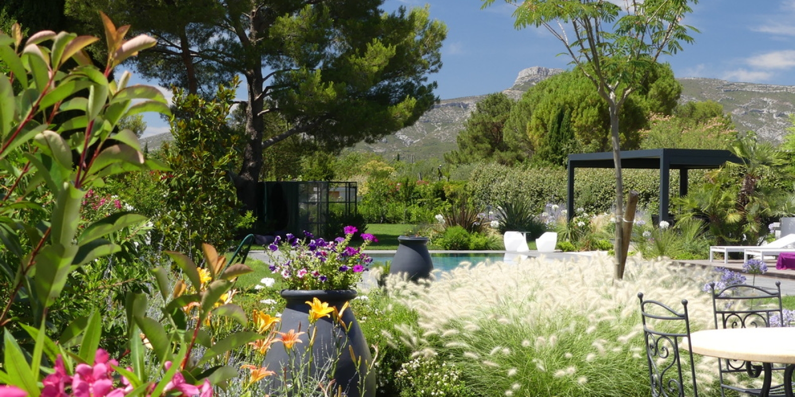 Camaïeu de vert et de blanc