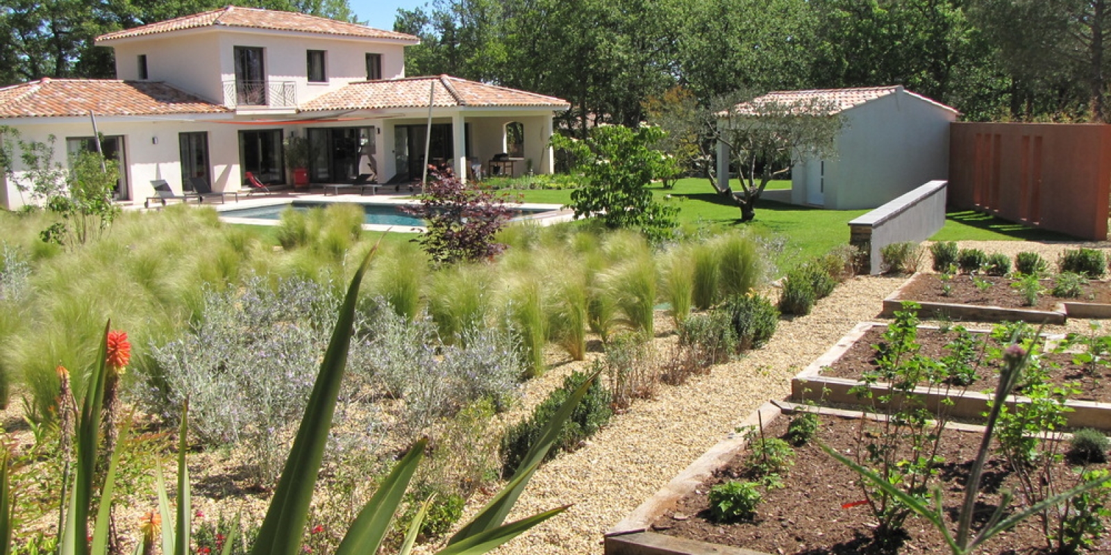 Jardin naturel en Provence