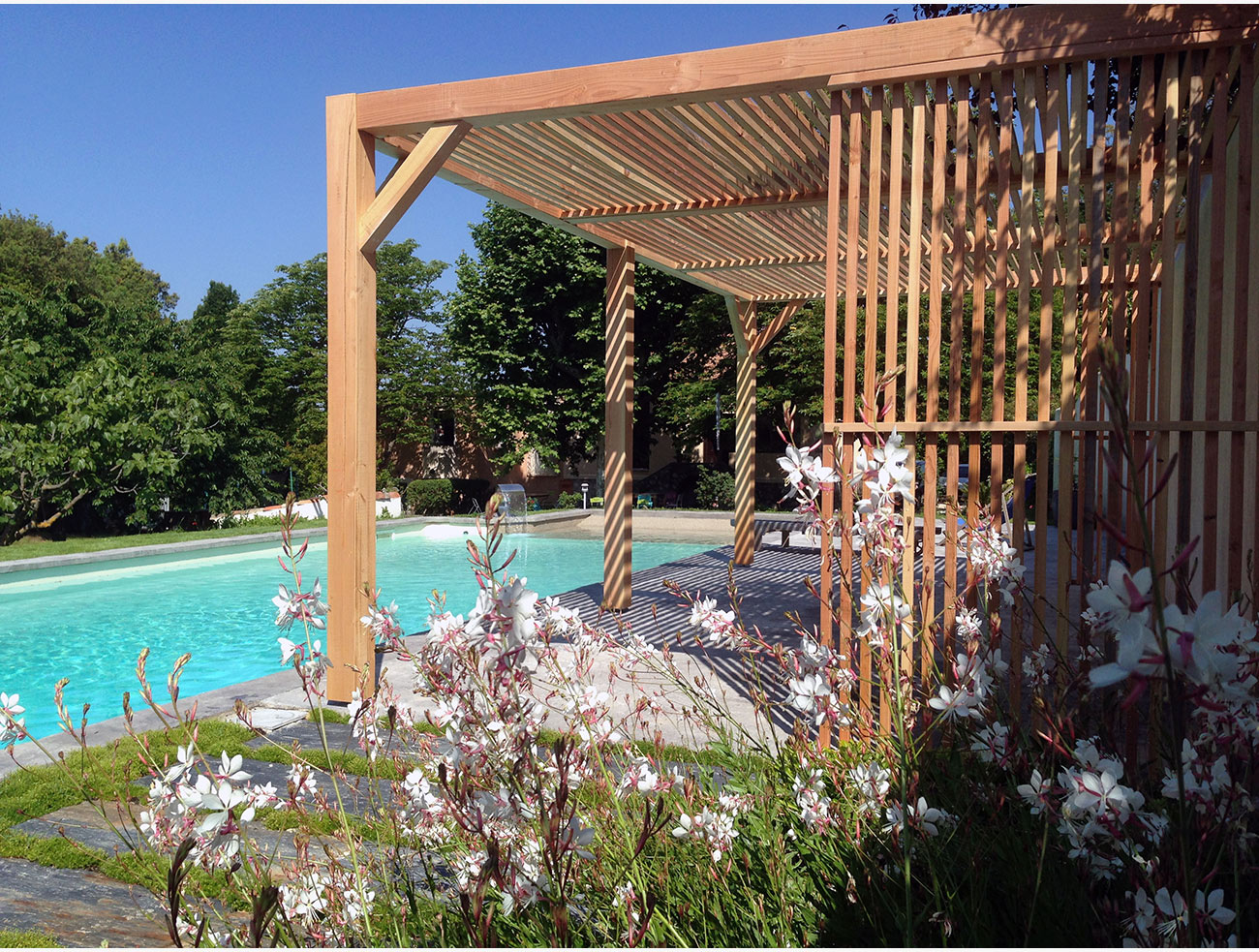 Pergola Bois Jardin