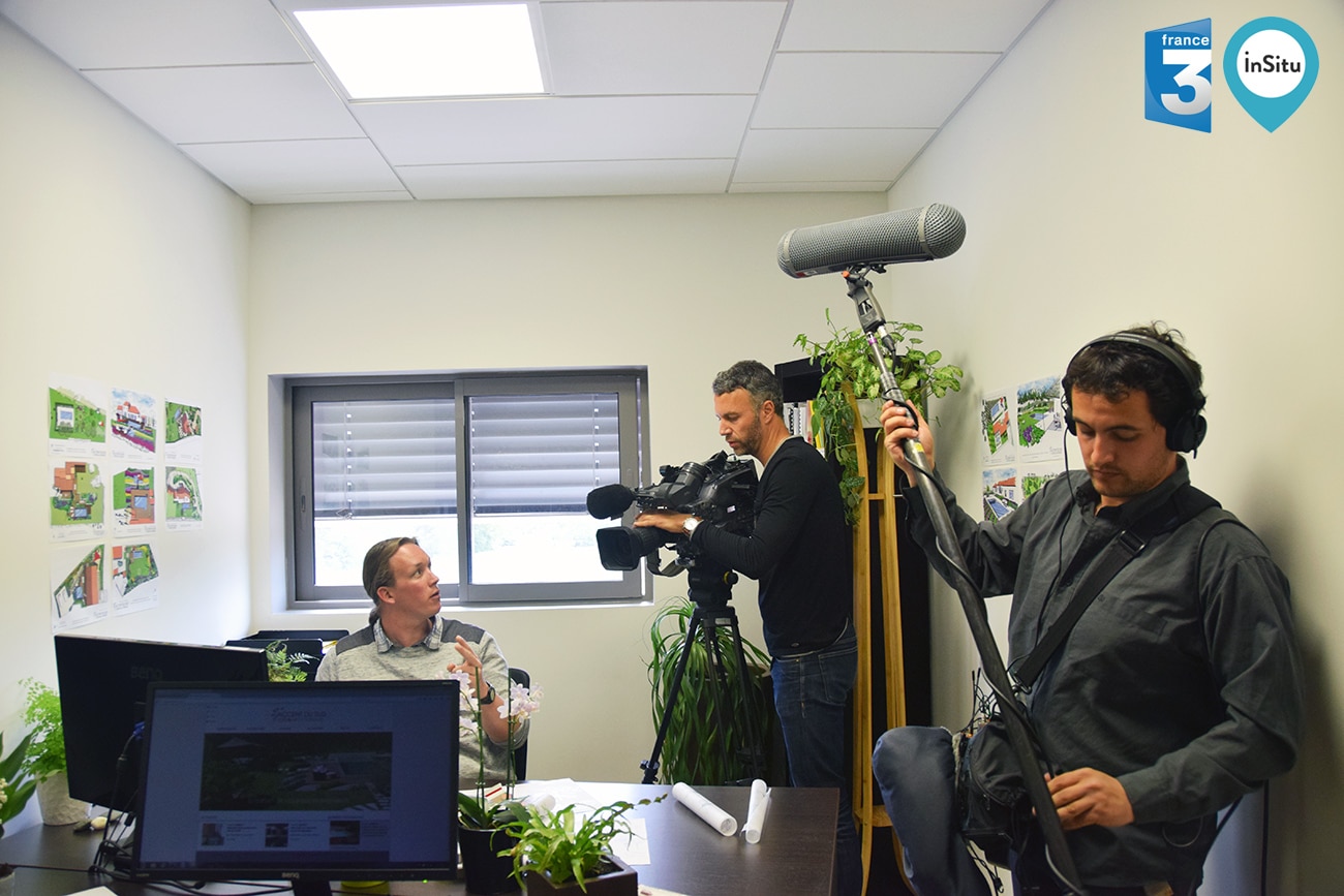 Interview France 3 - paysagiste Montpellier