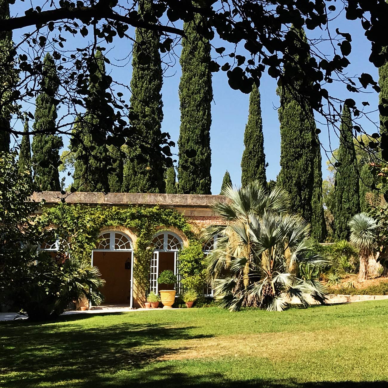 JARDINS DU CHATEAU DE FLAUGERGUES - Orangerie - Atelier Naudier -Architecte Paysagiste concepteur - Montpellier & Aix en Provence