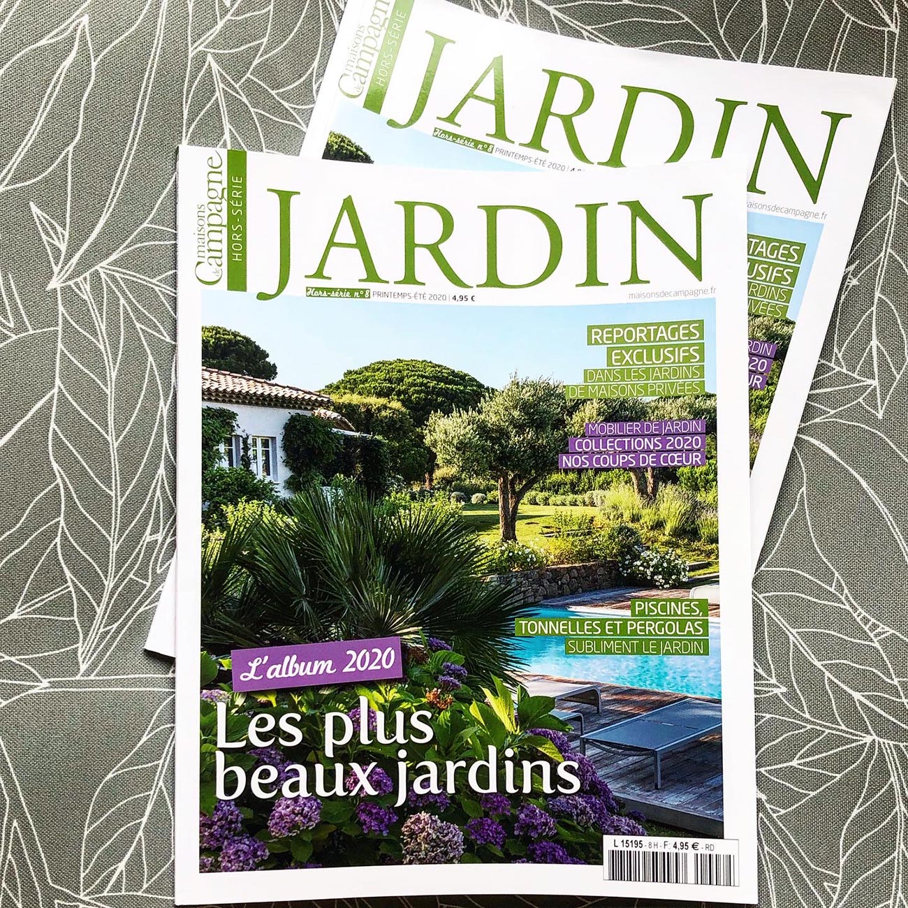 Atelier Naudier - Articles et reportages magazine Maisons de Campagne 10 - Paysagiste concepteur connu jardin naturaliste - Montpellier et Aix-en-Provence