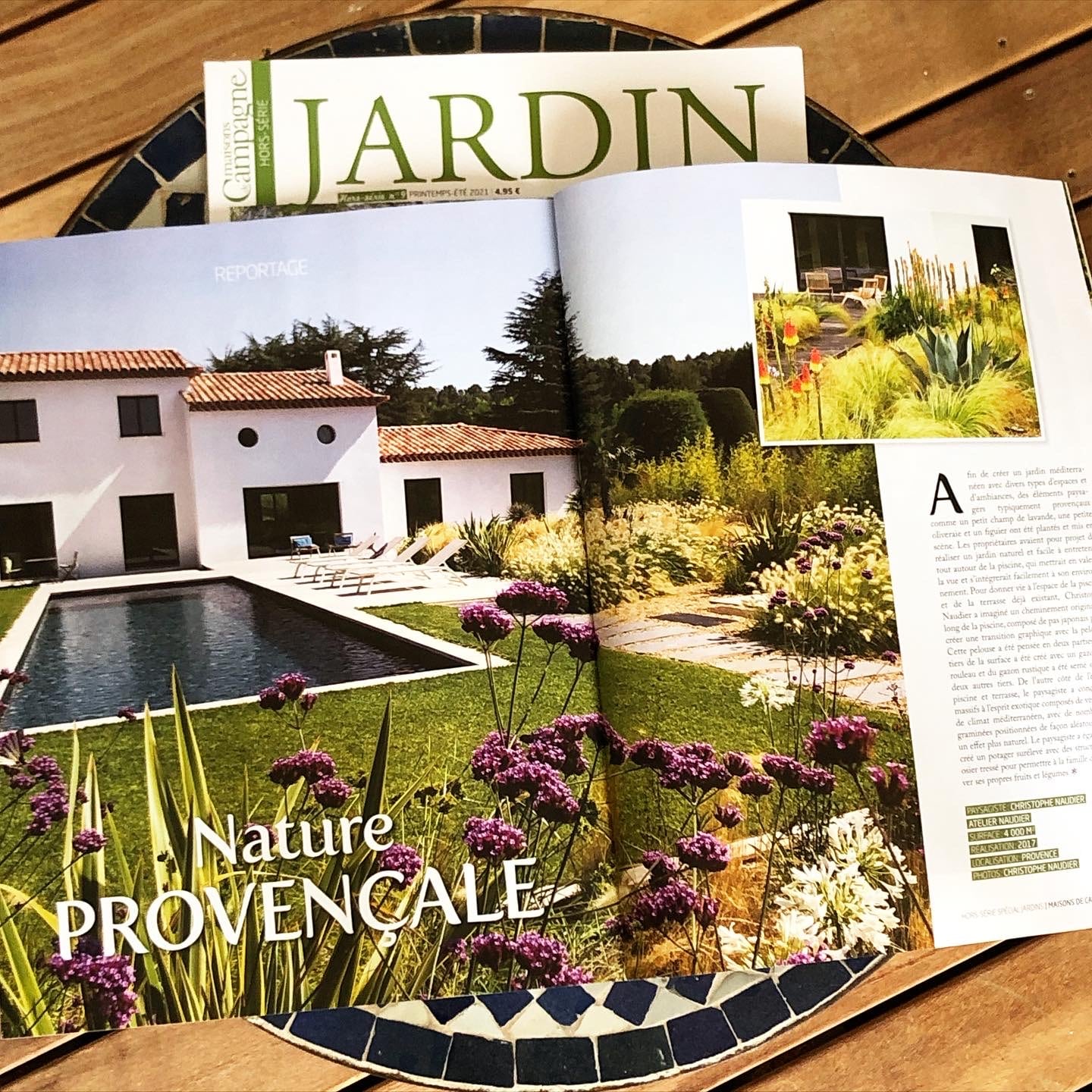 Atelier Naudier - Architecte Paysagiste connu - Articles et reportages magazine Maisons de Campagne - 2 - Plus beaux jardins de France