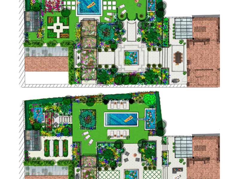 Atelier Naudier - Architecte paysagiste concepteur - Montpellier & Aix-en-Provence - Projet Piscine et Jardin 1&2 - Aménagement Jardin