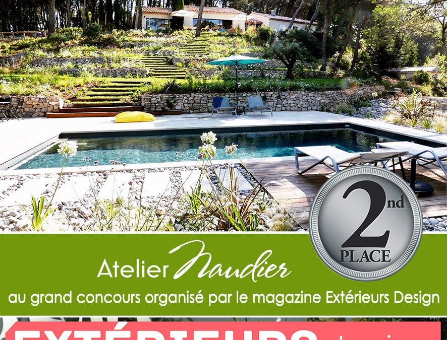 Atelier Naudier : Second du grand concours du magazine « Extérieurs Design »