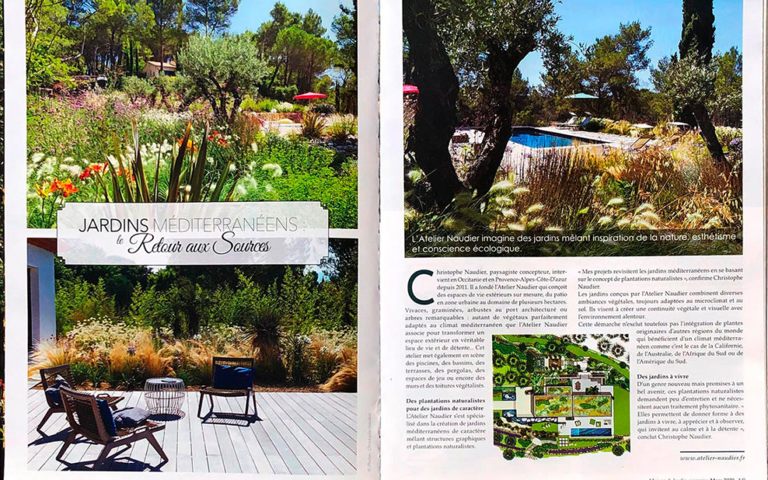 Parution dans le magazine « Maison & Jardin »
