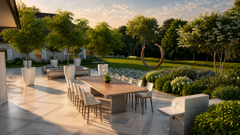 Atelier Naudier concepteur paysagiste Atelier Naudier Architecte Paysagiste Concepteur Jardin luxe et Sculpture