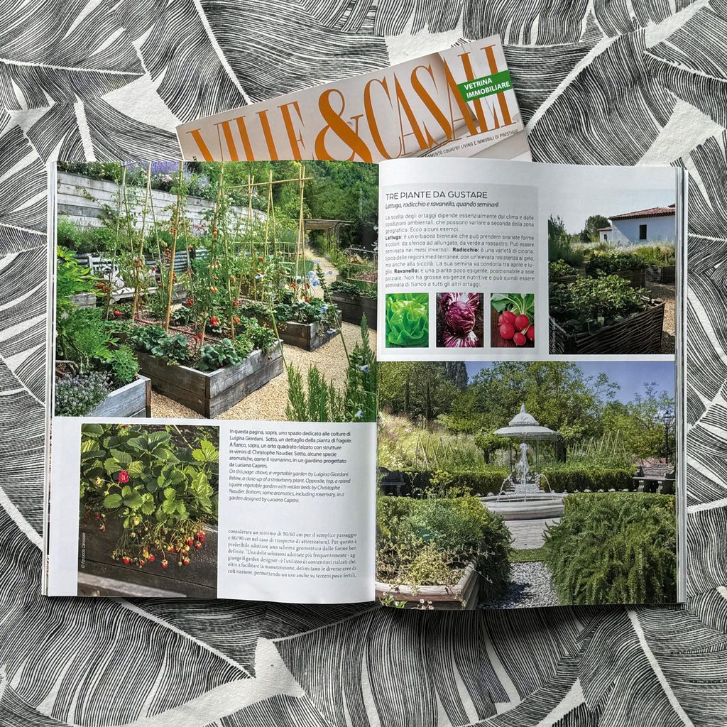 reportage jardin méditerranéen Ville & Casali Atelier Naudier