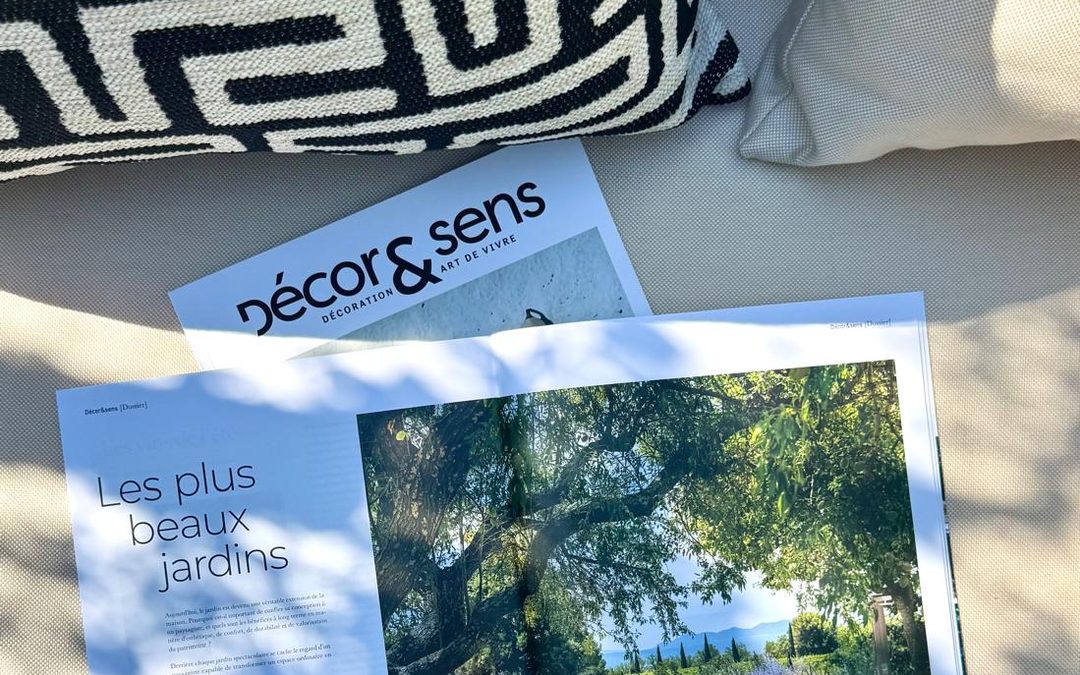 Parution dans le magazine « Décor & Sens »