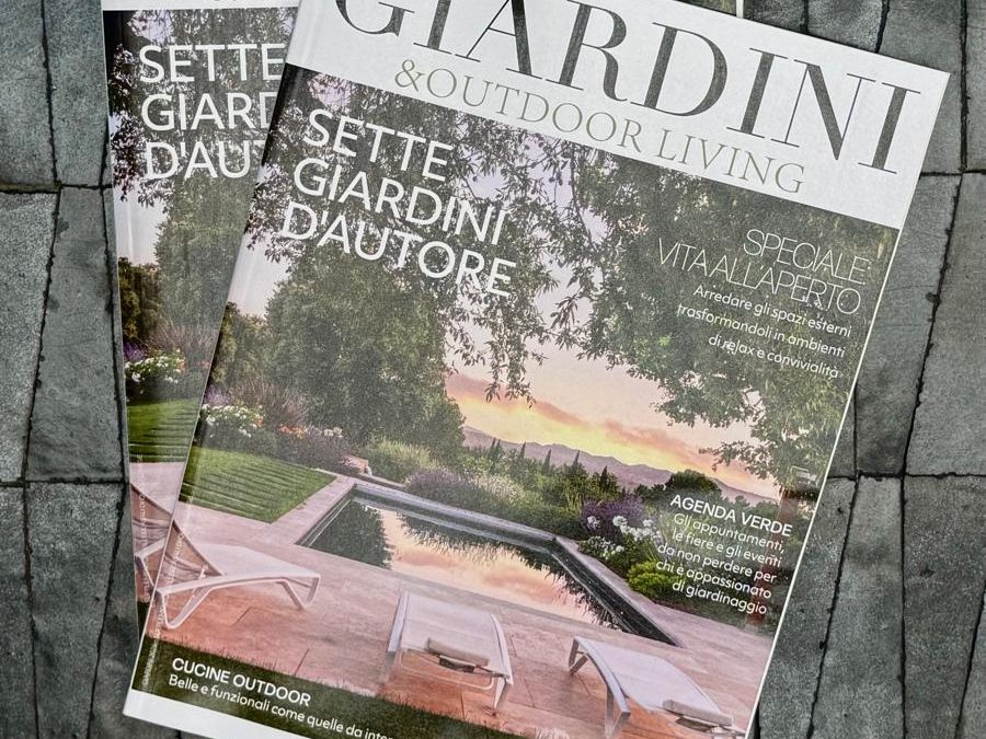 Parution dans le magazine italien « Giardini & Outdoor Living »