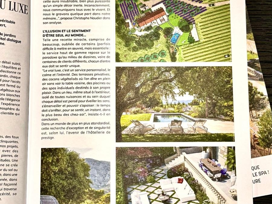 Parution dans le magazine « Hôtels Piscines & Spas »